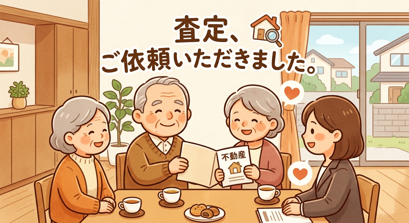 春日井市 不動産査定のご依頼いただきました。