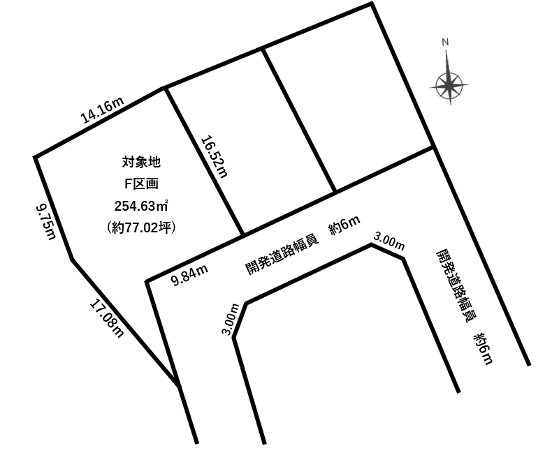 小牧市大字本庄　F区画
