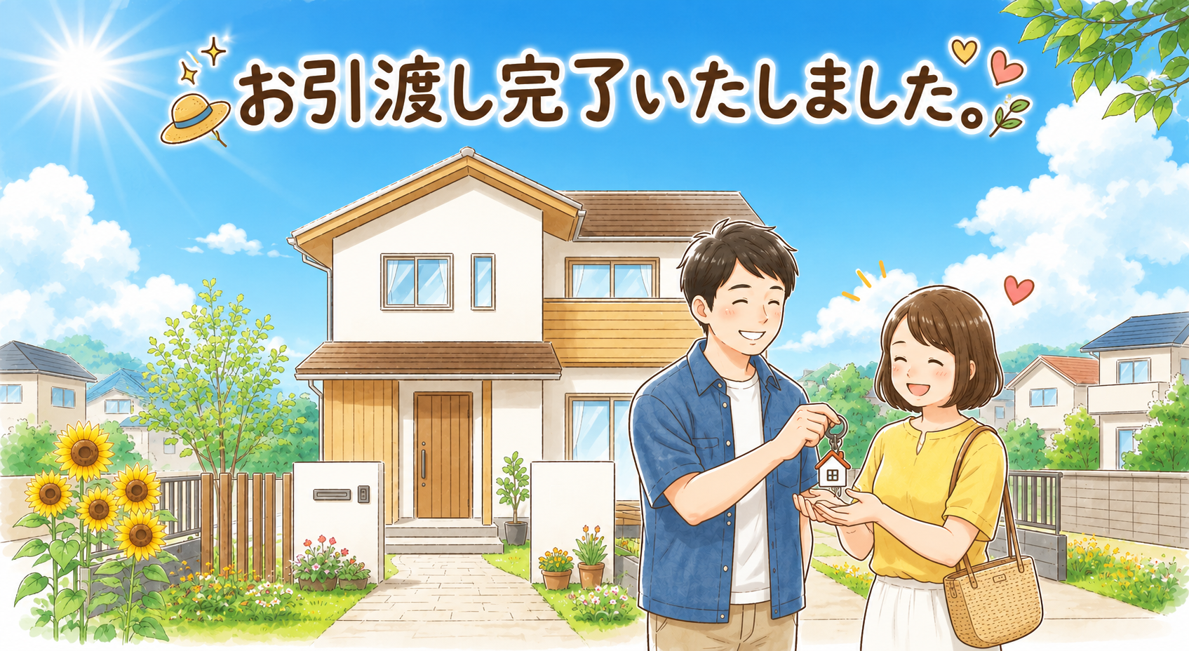小牧市本庄 土地 お引渡し完了いたしました。