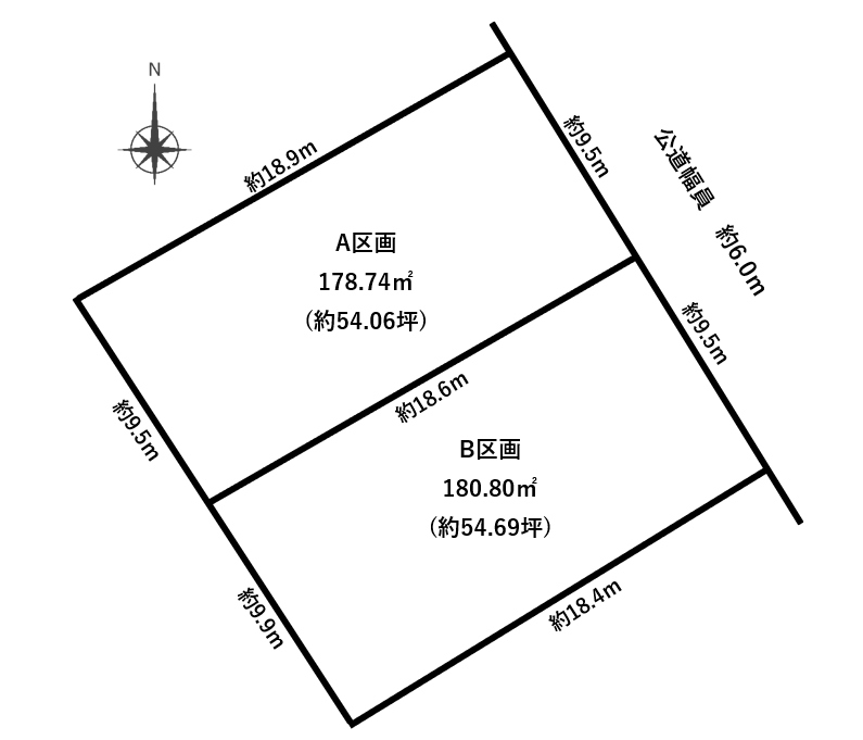 春日井市石尾台　B区画