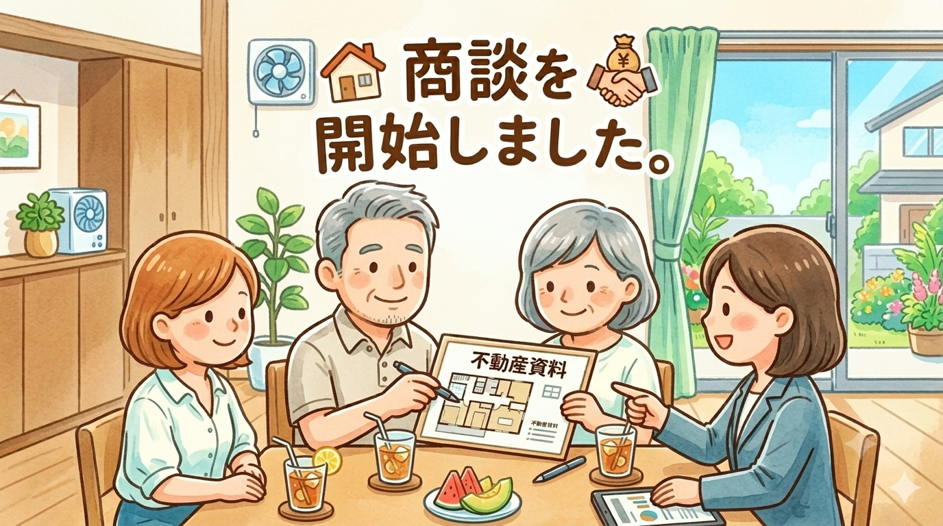 小牧市南外山A区画 商談になりました。
