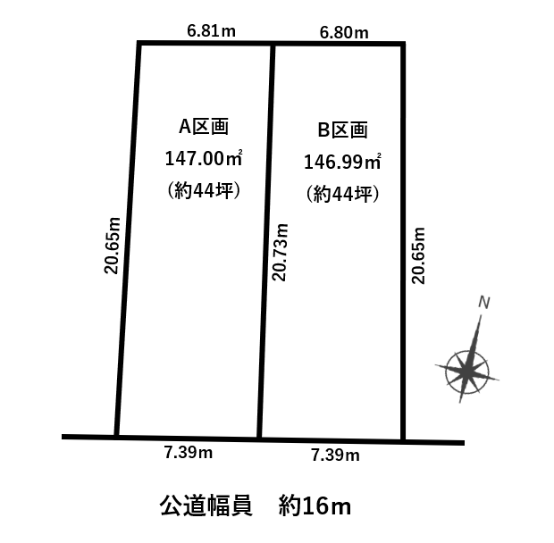 春日井市高蔵寺町　B区画