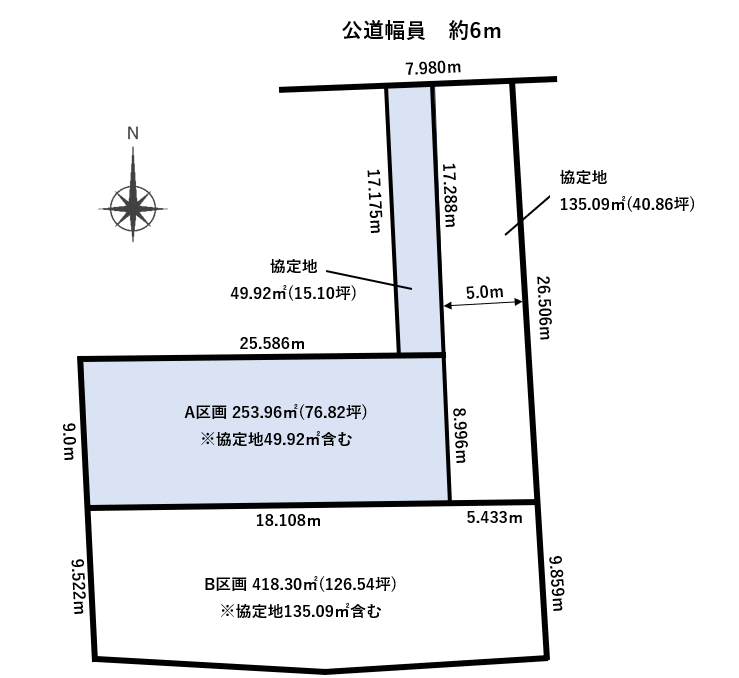 小牧市大字南外山　A区画