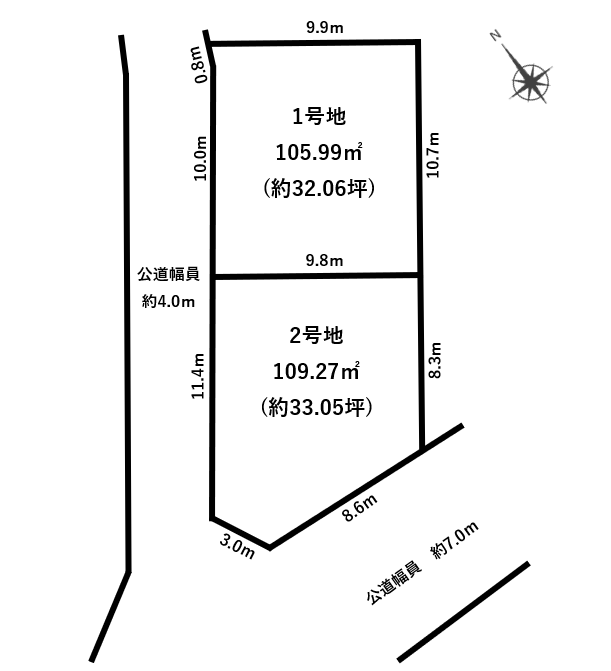 小牧市常普請　1号地